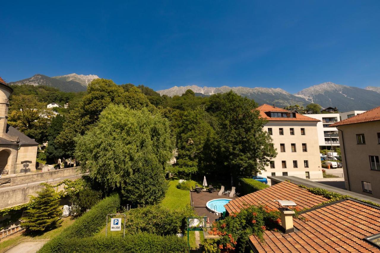 Riedz Apartments Innsbruck- Zentrales Apartmenthaus Mit Gruener Oase Kültér fotó