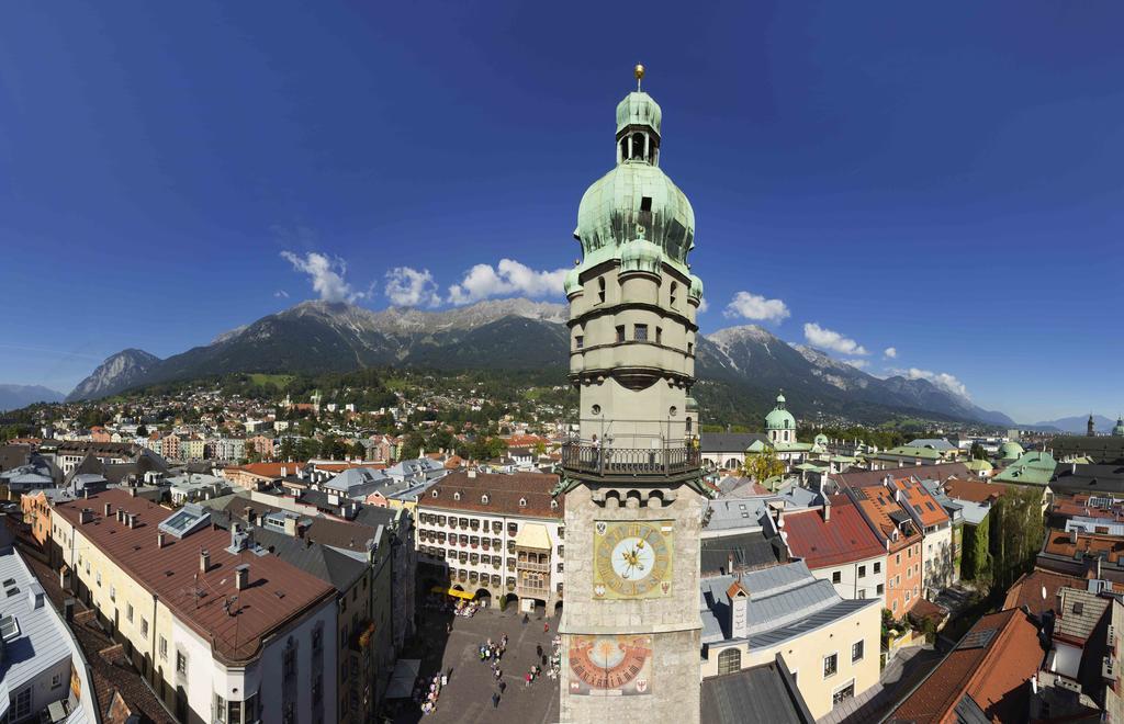 Riedz Apartments Innsbruck- Zentrales Apartmenthaus Mit Gruener Oase Kültér fotó