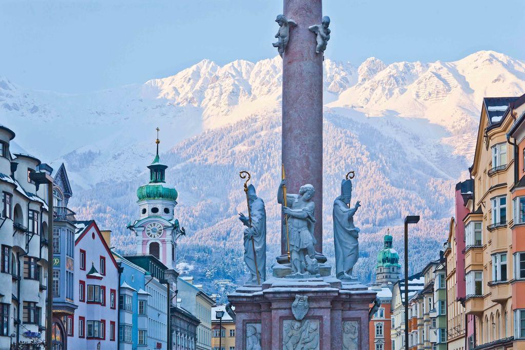 Riedz Apartments Innsbruck- Zentrales Apartmenthaus Mit Gruener Oase Kültér fotó