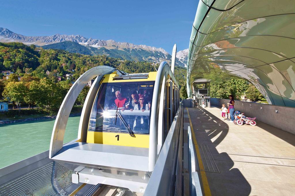 Riedz Apartments Innsbruck- Zentrales Apartmenthaus Mit Gruener Oase Kültér fotó