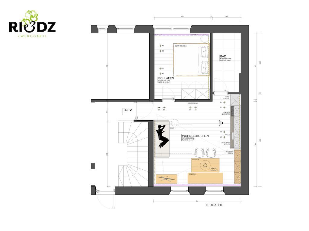 Riedz Apartments Innsbruck- Zentrales Apartmenthaus Mit Gruener Oase Szoba fotó