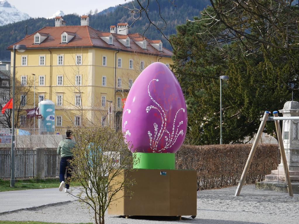 Riedz Apartments Innsbruck- Zentrales Apartmenthaus Mit Gruener Oase Kültér fotó